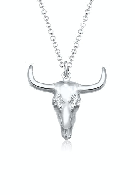 Julie & Grace KUZZOI Halskette Stier Bulle 925 Sterling Silber 1